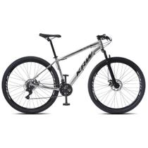 Bicicleta KRW Aro 29 Alumínio 21 Velocidades MTB Shimano TZ Freio a Disco Suspensão Dianteira S21