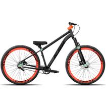 Bicicleta KSW do Grau Kit 1x1 Freio Mecânico Pneus Flame