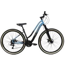 Bicicleta KSW Sunny Feminina em Aluminio Aro 29 Rebaixada Retro 21 Marchas com Freio a Disco Bicicleta KSW Sunny Feminina em Aluminio Aro 29 Rebaixada Retro 21 Marchas com Freio a Disco