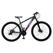 Bicicleta KSW XLT 100 Aro 29 Aluminio 21 Velocidadades MTB Freio Mecânico