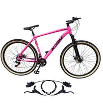 Bicicleta Ksw Xlt Aro 29 21v Freios Hidraulico Profissional Pneu Faixa Amarelo