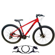 Bicicleta Ksw Xlt Aro 29 24 Velocidade Alumínio Leve Freio a Disco Hidráulico Unissex