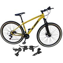 Bicicleta Ksw Xlt Aro 29 24v Cambios Shimano e Trocadores Shimano