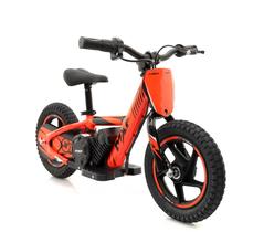 Bicicleta Laranja Elétrica Infantil MXF E-biker Aro 12: Equilíbrio e Performance