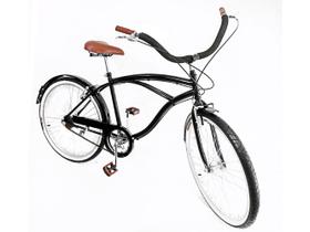 Bicicleta Masc. Beach Caiçara Aro 26 Aero s/ marchas Preto