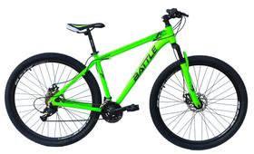 Bicicleta Masculina Alumínio Aro 29 21v Cambios Shimano Freio a disco Verde - Dalannio Bike