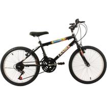 Bicicleta Masculina Aro 20 Mountain Bike - Preto Aro 20