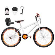 Bicicleta Masculina Aro 24 Aero + Kit Passeio e Acelerador