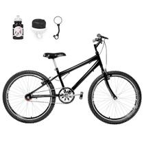 Bicicleta Masculina Aro 24 Aero + Kit Passeio