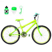 Bicicleta Masculina Aro 24 Aero + Kit Passeio - FlexBikes