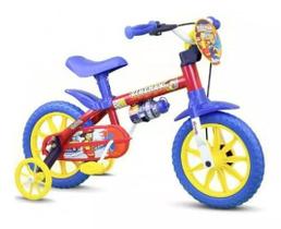 Bicicleta masculina infantil nathor fireman aro 12