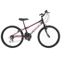 Bicicleta Masculina Infantil Passeio Aro 24 18V Wendy Vbrake