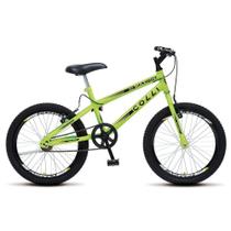 Bicicleta Max Boy Aro 20 Freio Masculina Colli Amarelo Neon