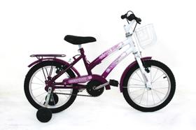 Bicicleta Menina Infantil Aro 16 Completa C/ Cesta Feminina