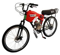 Bicicleta Motorizada 100cc Coroa 52 - Série Fórmula 1 - Rocket