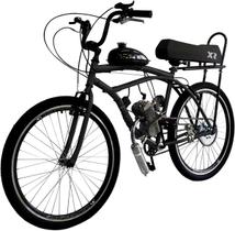Bicicleta Motorizada 80cc Coroa 52 Banco Xr Rocket