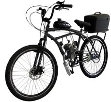 Bicicleta Motorizada 80cc Coroa 52 FrDisc/Susp Cargo Rocket