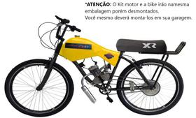 Bicicleta Motorizada Carenada Banco XR (kit & bike Desmont)