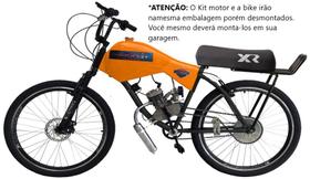 Bicicleta Motorizada Carenada Fr/Disk Banco XR (kit & bike Desmont)
