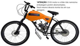 Bicicleta Motorizada Carenada Fr/Disk (kit & bike Desmont)