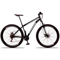 Bicicleta Mountain Bike 21 Velocidades Aço Suspensão Shimano