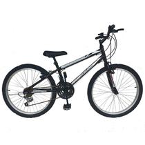 Bicicleta mountain bike aro 24 /unissex - preta - Depedal Bikes