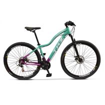 Bicicleta Mountain Bike Aro 29 TKZ Fuji Shimano Alumínio 21v Freio a Disco e Suspensão Mecânica