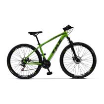 Bicicleta Mountain Bike Aro 29 TKZ Yatagarasu Alumínio Câmbio Shimano 24v Freio a Disco e Suspensão Mecânica