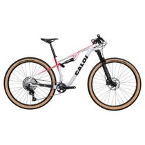 Bicicleta Mountain Bike Elite Carbon FS Sport 2025 Aro 29 Vermelho Caloi