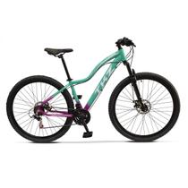 Bicicleta Mountain Bike TKZ Fuji Aro 29 em Alumínio 21 Velocidades Freio a Disco Suspensão Mecânica - TKZ BIKE