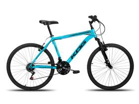 Bicicleta MTB Aro 26 Alumínio Unissex 18V Com Suspensão