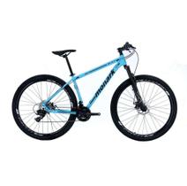 Bicicleta MTB aro 29 Aul Cromo Alumínio quadro 15,5 21 marchas Shimano Quadro Smitt MONARK