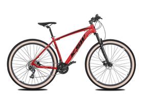 Bicicleta MTB Aro 29 KSW 24V Freio a Disco Cubo Cassete 8V