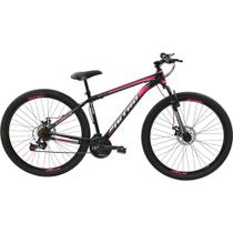 Bicicleta MTB Aro 29 Nitro Steel Rosa Poli Sports Bicicleta MTB Aro 29 Nitro Steel Rosa Poli Sports