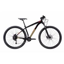 Bicicleta Mtb Caloi Moab Aro 29 - 2021 - Shimano - Quadro 19" - 18 Velocidades - Preto