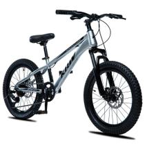 Bicicleta MTB KRW Aro 20 com câmbio 7 velocidades L20