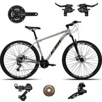 Bicicleta Mtb Ksw Xlt Aro 29 Aluminio 21v Disco Modelo Shimano Suspensao 80mm