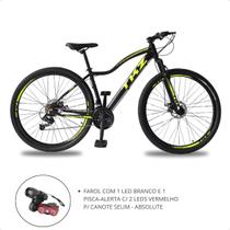 Bicicleta MTB TKZ Torii Aluminum 24v Aro 29 + Kit Iluminação