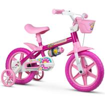 Bicicleta Nathor Aro 12 Flower Rosa