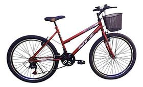 Bicicleta Ntz Aro26 Aero Mtb Feminina 18 Velocidades V-brake Bicicleta Ntz Aro26 Aero Mtb Feminina 18 Velocidades V-brake