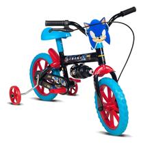 Bicicleta P/ Meninos Sonic Aro 12 Com Rodinhas Verden Bikes