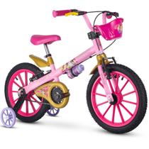 Bicicleta para menina Aro 16 Princesas da Disney - Nathor