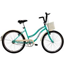 Bicicleta para menina Aro 20 Beach cor Azul Turquesa - Dalannio Bike