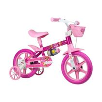 Bicicleta Para Menina Infantil Skye Patrulha Canina Aro 12 Com Rodinhas Rosa 12" Bicicleta Para Menina Infantil Skye Patrulha Canina Aro 12 Com Rodinhas Rosa 12"