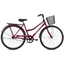 Bicicleta Paradise Aro 26 com Cesta Free Action