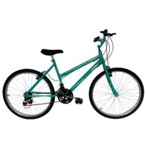 Bicicleta Passeio 18 Marchas Aro 26 Feminina Anis