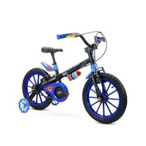 Bicicleta Passeio Infantil Nathor Aro 16 Tech Boys com Rodinha Bicicleta Passeio Infantil Nathor Aro 16 Tech Boys com Rodinha
