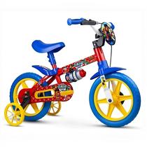 Bicicleta Patrulha Canina Aro 12 Infantil Rodinha Aprender - Nathor