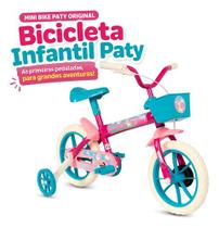 Bicicleta Paty infantil aro 12 com rodinhas laterais e pneu eva Bike infantil Bicicleta Paty infantil aro 12 com rodinhas laterais e pneu eva Bike infantil