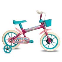 Bicicleta Paty Pink E Turquesa Aro 12 10475 Verden
